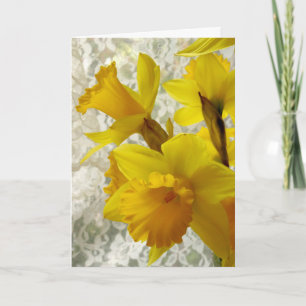Cartão HAPPY SPRING!! Daffodil Card