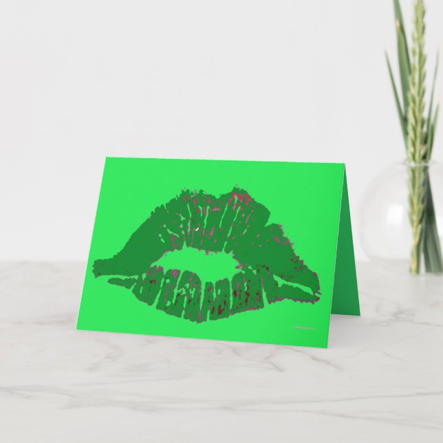Cartão Happy St. Patrick's day card (Frente)