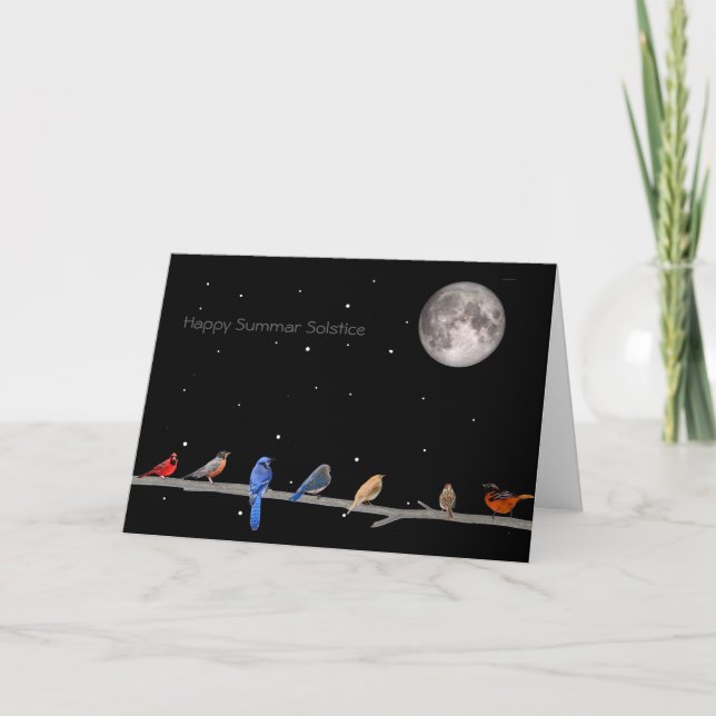 Cartão Happy Summer Solstice (Frente)