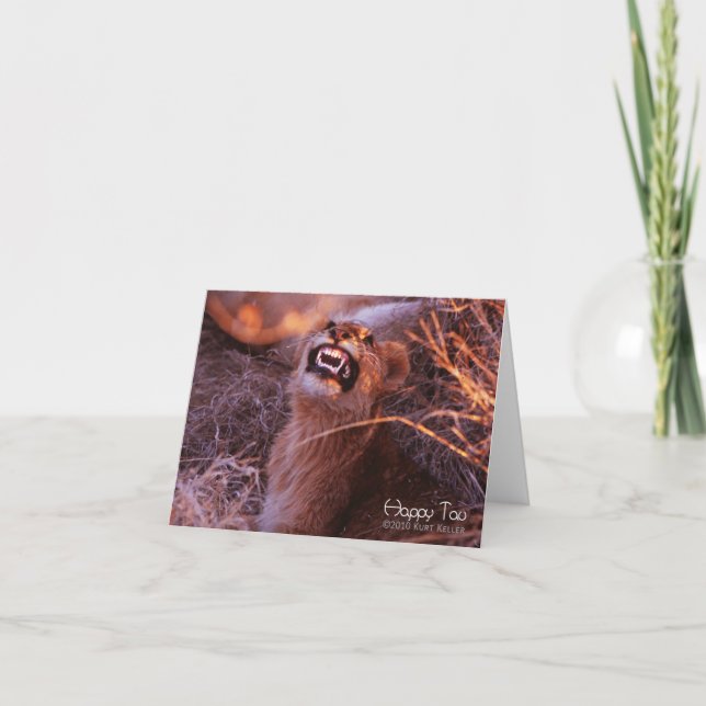 Cartão Happy Tau (Frente)