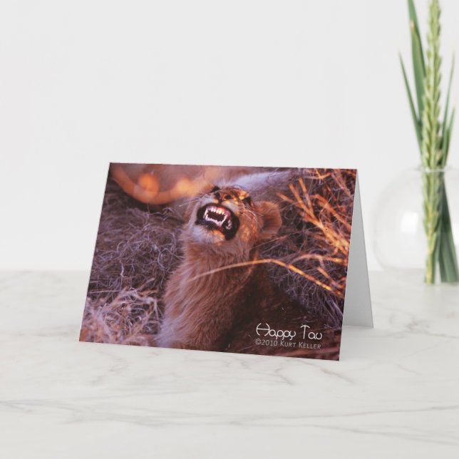 Cartão Happy Tau (Frente)