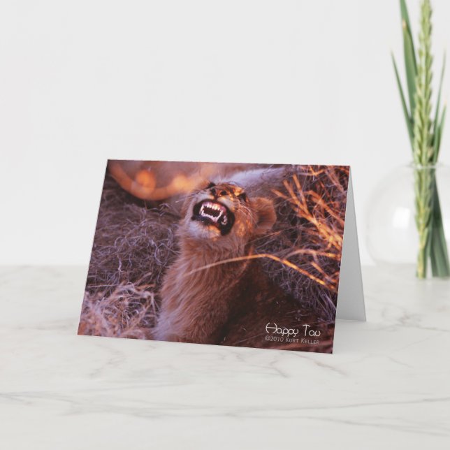 Cartão Happy Tau (Frente)