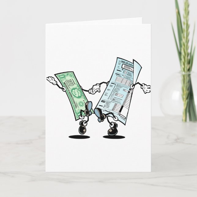 Cartão happy tax day (Frente)