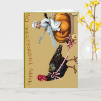 Cartão Happy Thanksgiving Greeting Card