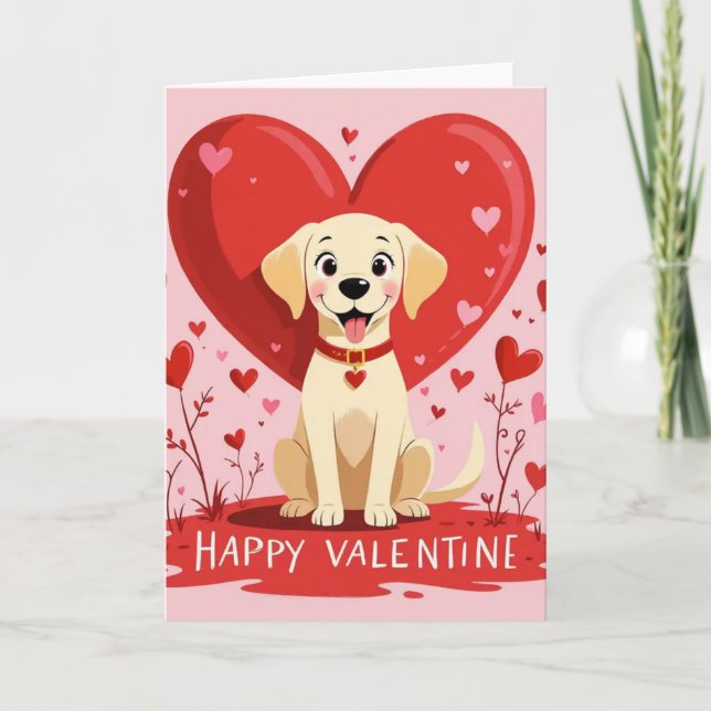 Cartão Happy valentine (Frente)