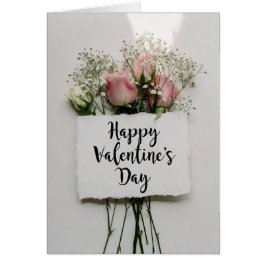 Cartão Happy Valentine's Day