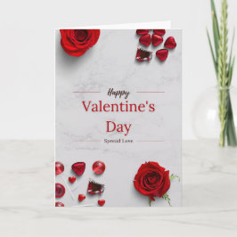 Cartão Happy Valentine's Day