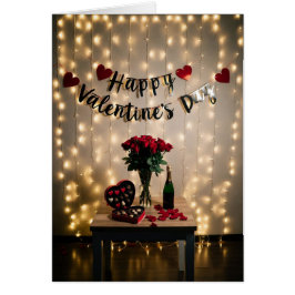 Cartão Happy Valentine's Day