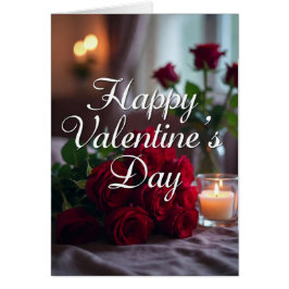 Cartão Happy Valentine's Day