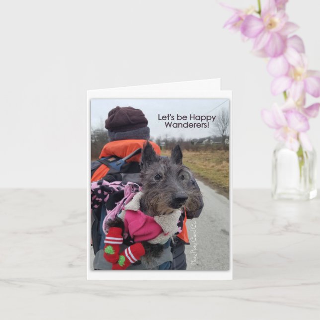 Cartão Happy Wanderer (Orquídea)