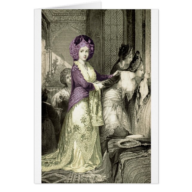 Cartão Harem turco 2 (Frente)