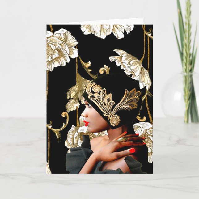 Cartão Harlem Renaissance 1920 (Frente)