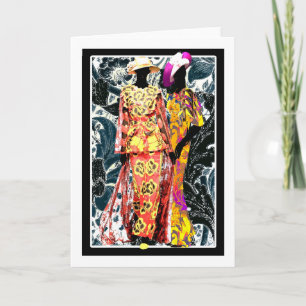 Cartão Harlem Renaissance Early Twenties Art Deco