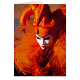 Cartão Harlequin bonito