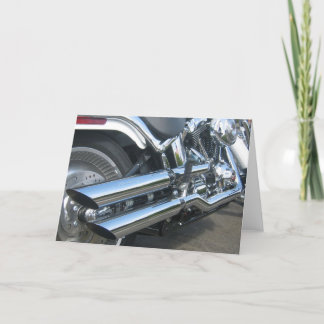 Cartão Harley Motorcycle