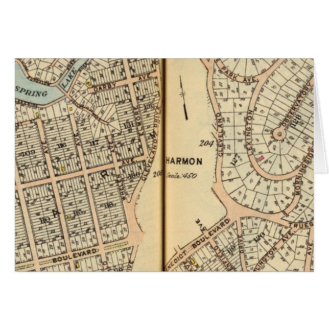 Cartão Harmon Park, Nova York 2 (Frente Horizontal)