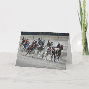 Cartão Harness Racing The Last Turn Card