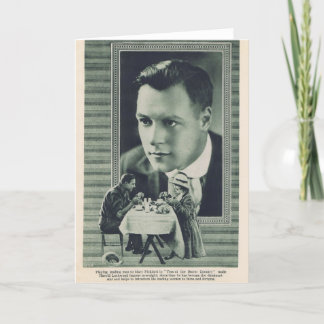 Cartão Harold Lockwood Mary Pickford 1917