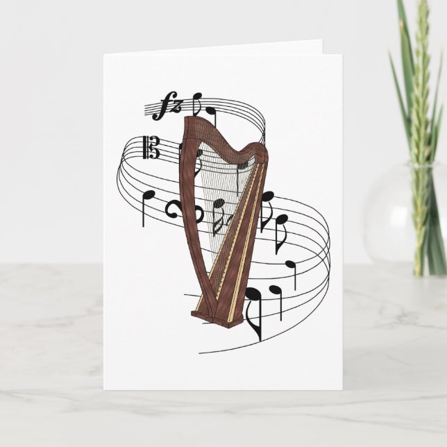 Cartão Harp (Frente)