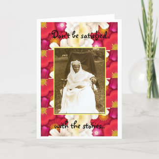 Cartão Harriet Tubman-Become Your Own Legend