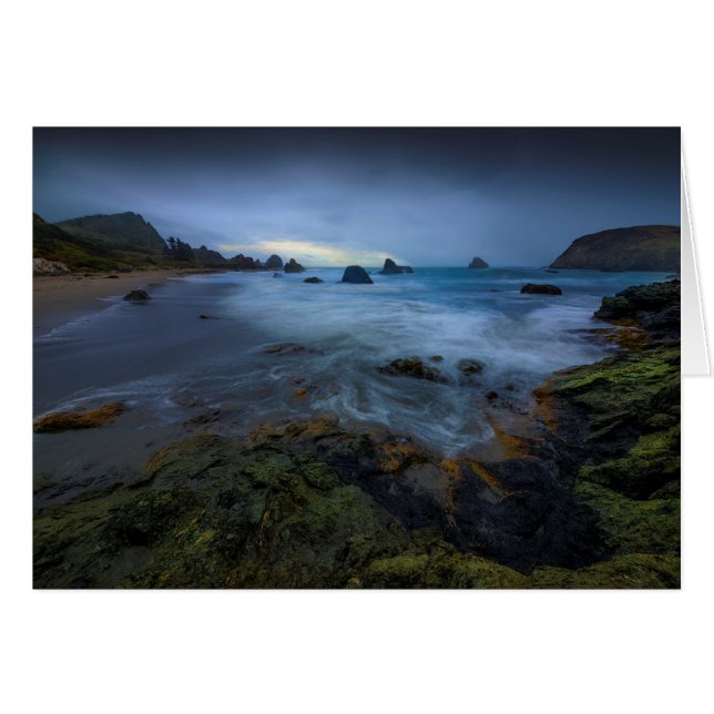 Cartão Harris Beach State Park | Oregon (Frente Horizontal)