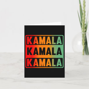 Cartão Harris Vintage Style - Fãs De Kamala Harris 2020