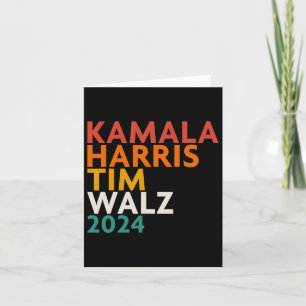 Cartão Harris Waltz 2024