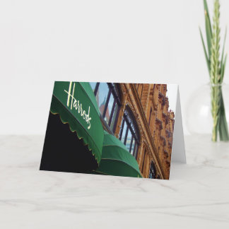 Cartão Harrods Greetings Card