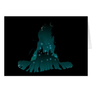 Cartão Harry Potter   Batalha De Hogwarts Wizard Hat