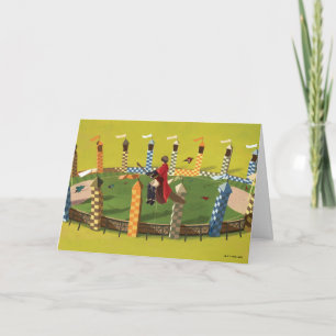 Cartão HARRY POTTER™ buscando o dedo do Ouro