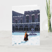 HARRY POTTER™ e Hedwig no pátio HOGWARTS™