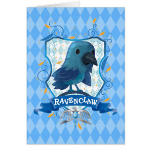 Cartão Harry Potter   Encantamento da RAVENCLAW™ Crest