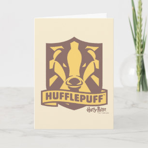 Cartão HARRY POTTER™   FFLUFF™ — Crest