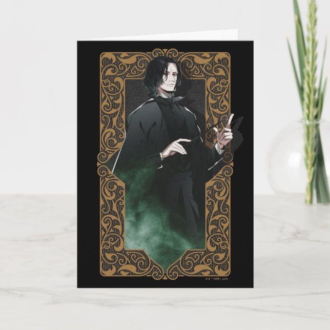 Cartão HARRY POTTER™ | Gráfico de quadro de fita de anime (Frente)