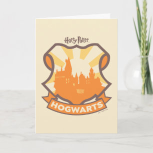 Cartão HARRY POTTER™   Verão Magic HOGWARTS™ Crest
