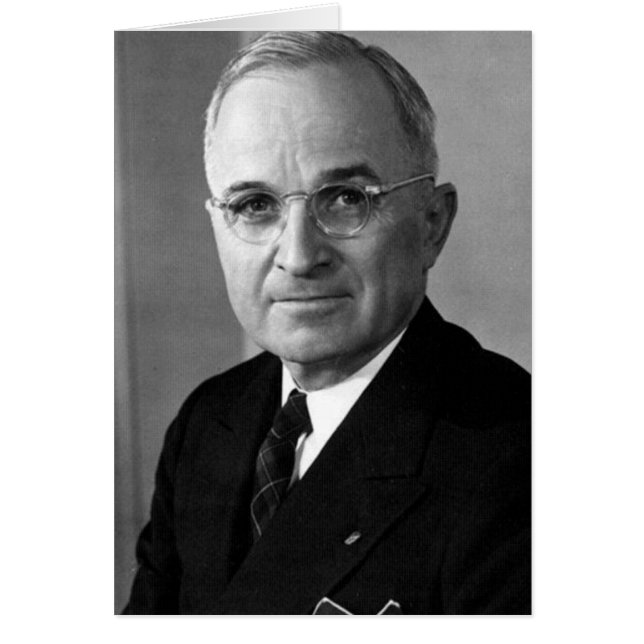 Cartão Harry S. Truman 33 (Frente)
