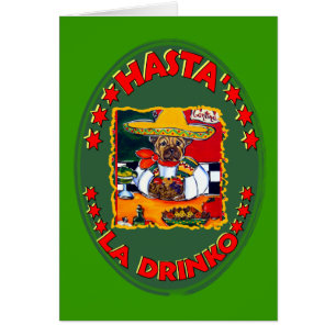 CARTÃO HASTA EL DRINKO