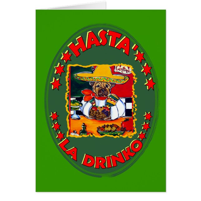 CARTÃO HASTA EL DRINKO (Frente)