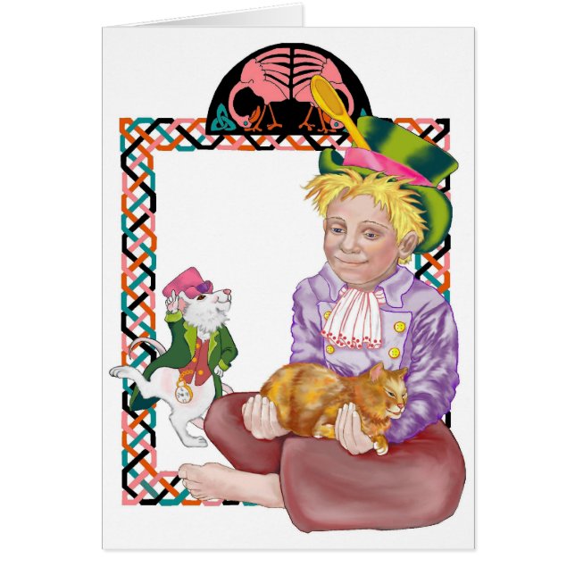 Cartão Hatter louco (Frente)