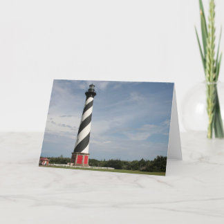 Cartão Hatteras Lighthouse Greeting Card