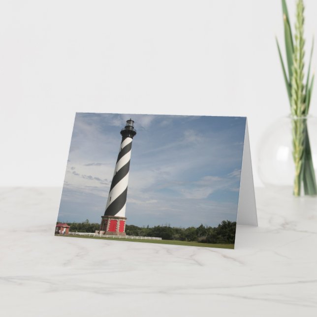 Cartão Hatteras Lighthouse Greeting Card (Frente)