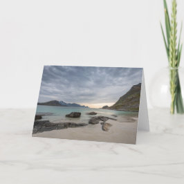 Cartão Haukland Beach