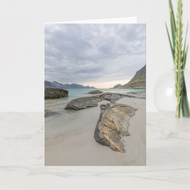 Cartão Haukland Lofoten (Frente)