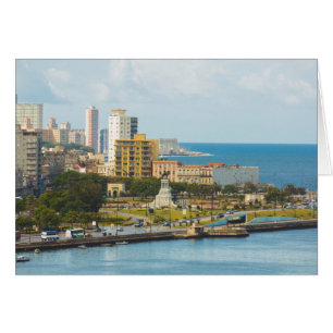 Cartão Havana Waterfront, Cuba.