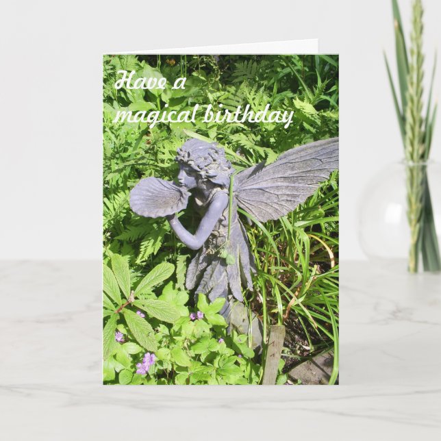 Cartão Have a magical birthday (Frente)