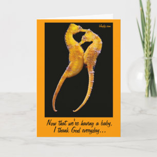 Cartão Having a baby