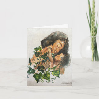 Cartão Hawaiian Mothers Day Card