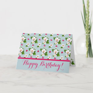 Cartão Hawthorn Flowers