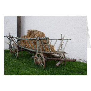 Cartão Hay Cart
