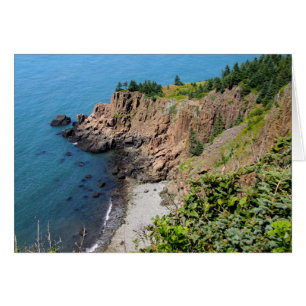 Cartão Hay Point, Grand Manan, New Brunswick, Canadá